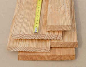 Holzschindeln 1. Qualität