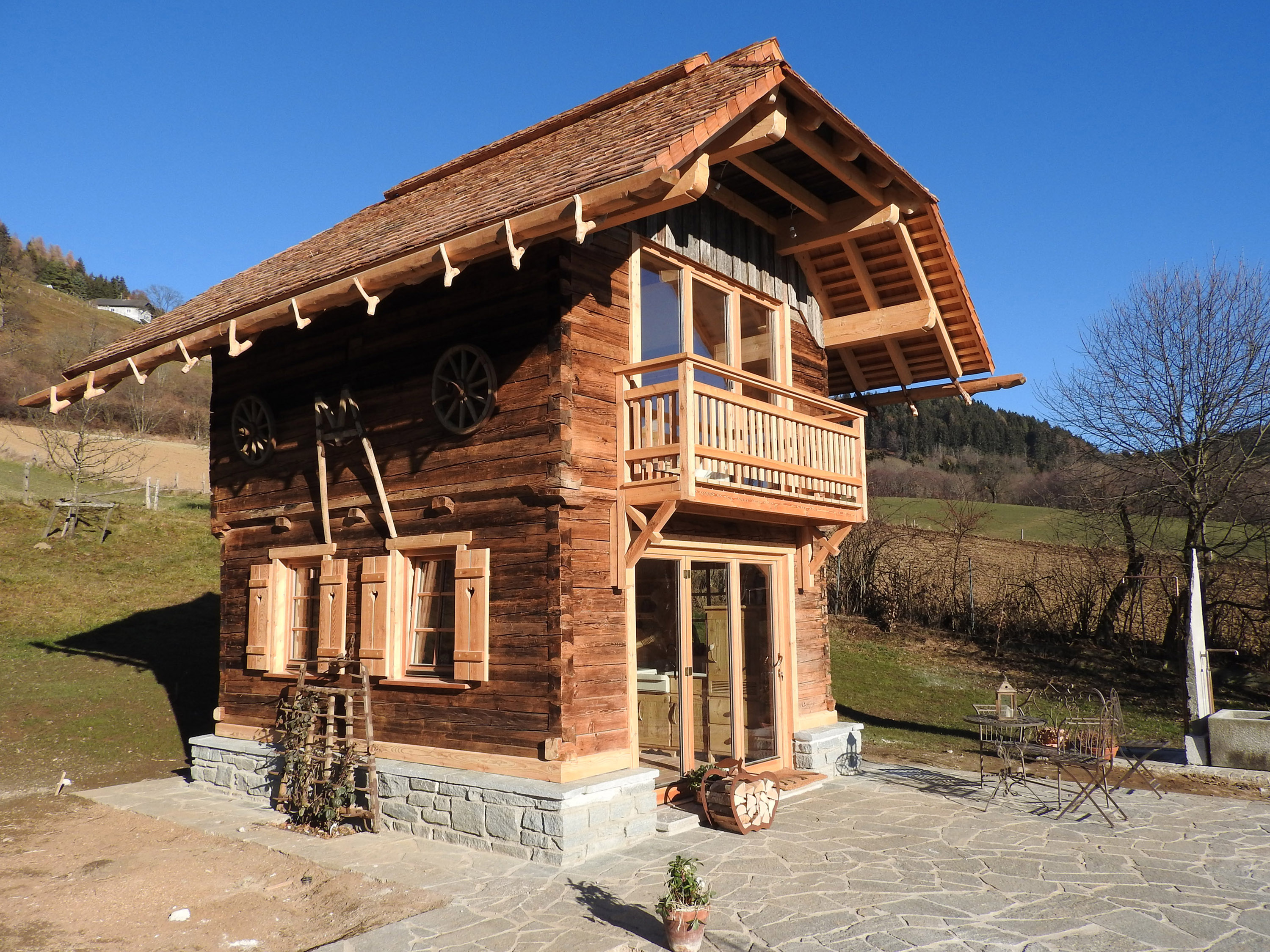 Traditionelles Holzhaus in Kärnten